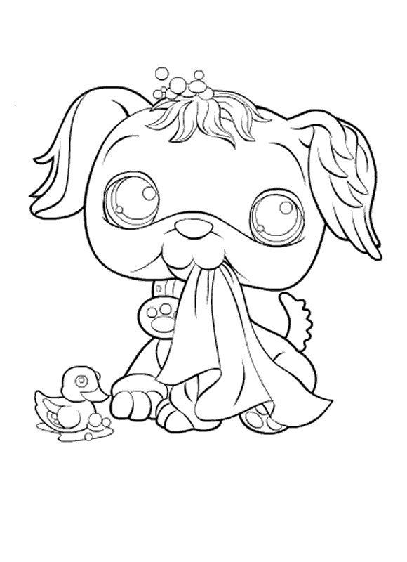 Kids-n-fun.com | Coloring page Littlest Pet Shop Littlest Pet Shop